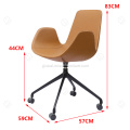 Lounge Chair Indoor Aluminium bese with wheel office chair Manufactory